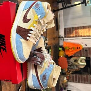 Jordan 1 Mid SE FEARLESS Maison Chateau Rogue